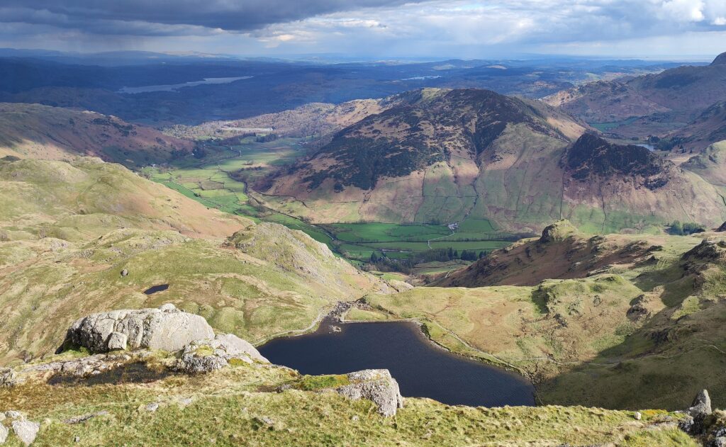 From top of Pavey Ark